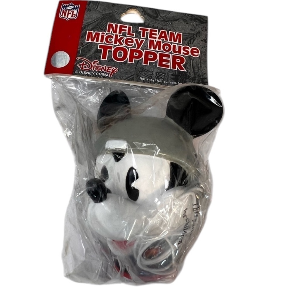 NWT NFL New England Patriots Mickey Mouse Topper